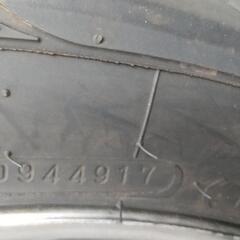 セミレーシングタイヤ4本17年製(ホイール付き)の画像