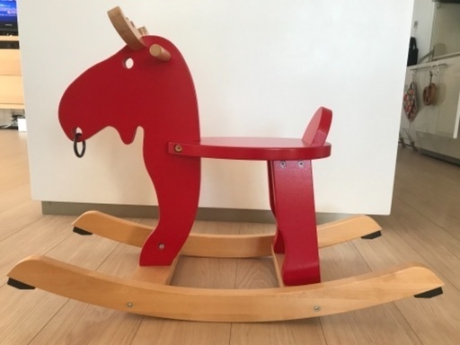 IKEA EKORRE ロッキングムース（木馬）