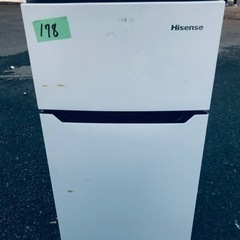①✨2017年製✨178番 Hisense✨2ドア冷凍冷蔵庫✨HR-B95A‼️