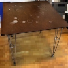 【中古】ナフコ　ダイニングテーブル