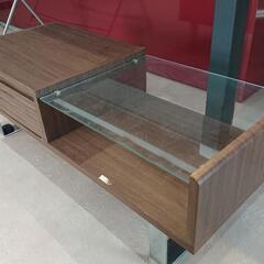 ウッド引き出し付きローテーブル