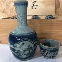 未使用品　伊万里焼　酒器　セット　年末年始　お屠蘇　集まり　宅飲み　人気商品‼︎の画像