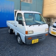 ✨車検2年付き✨　スズキ　キャリィトラック　KU 三方開　エアコン付