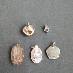 シルバー他　ペンダントトップ5点の画像