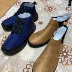 ☆お譲り先予定の方と交渉中☆ ショートブーツ　2足