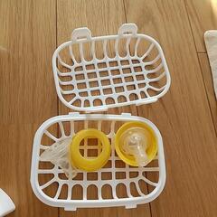 離乳食調理セット、哺乳瓶消毒&衛生ケースの画像