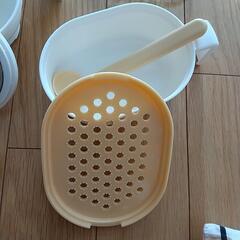 離乳食調理セット、哺乳瓶消毒&衛生ケースの画像