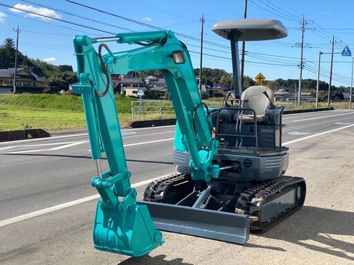 【T-0021】コベルコ　SK30SR 油圧ショベル ユンボ バックホー　3トンクラス　2630h　左レバー ４wayマルチ　倍速　茨城県