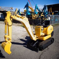 T-0047】クボタ U-008 ミニ油圧ショベル ユンボ バックホー 1トン
