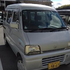 [お話し中] ボロボロのエブリイバンです