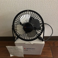 《自宅保管美品》スズキ　USB ミニファン　画像参照下さい