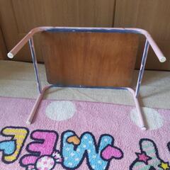 急募☆自分で色付けした傷だらけ、色ムラありのテーブル☆しっかりはしてます！の画像