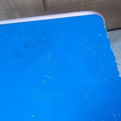 急募☆自分で色付けした傷だらけ、色ムラありのテーブル☆しっかりはしてます！の画像