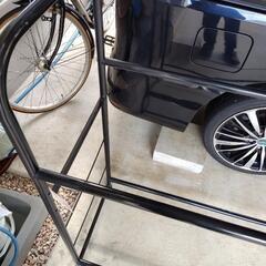 来週締切。車タイヤラック(タイヤ置き)の画像