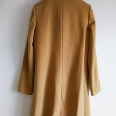【INDIVI】カシミヤ　ロングコートの画像