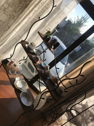 アイアン　飾り棚