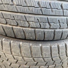 (バリ山)215/60R16 スタッドレス4本　１６インチ　冬タイヤ　ミニバンの画像