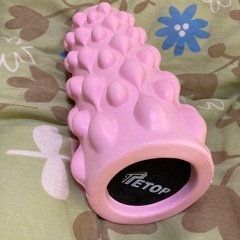 筋膜ローラー　ピンクの画像
