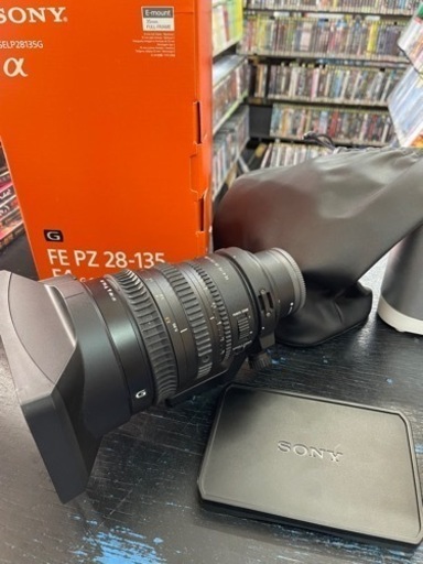 ソニー SONY ズームレンズ FE PZ 28-135mm F4 G OSS Eマウント35mmフルサイズ対応 SELP28135G