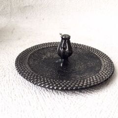 ★未使用★ 砂鉄 丸南部アラレ鉄瓶 成龍堂鋳造所 及川齋峰 作 齊峰 南部鉄器 やかん ケトル 希少 日本製 刻印あり 木箱付きの画像