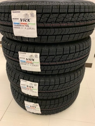［購入者決まりました］21年製造　新品スタッドレス　155/65R14 VRX 4本