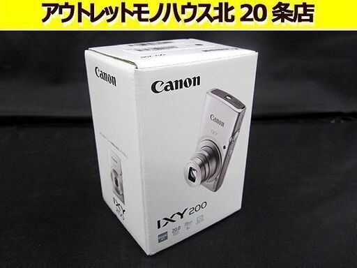 キャノン☆コンパクトデジタルカメラ IXY 200 RE 赤/レッド 「約2000万画素CCDセンサー」札幌 北20条店