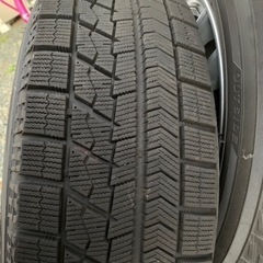 195/65R15 2018年製　スタッドレスタイヤホイール4本セットの画像