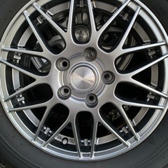 195/65R15 2018年製　スタッドレスタイヤホイール4本セット