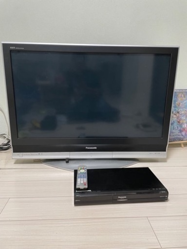 パナソニック42型プラズマテレビ DVDレコーダー