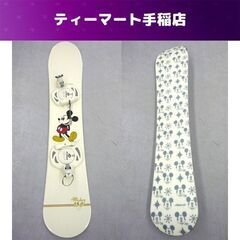 ミッキーマウス 138cm スノーボード kissmark 板 ...