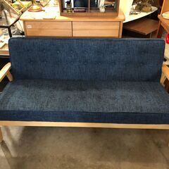 ✨🔔期間限定・特別価格🔔✨【美品】 ロングベンチ ２人掛けソファ...