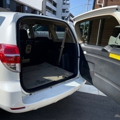 ★⭐︎【10万お値引き中】★⭐︎トヨタ ヴァンガード バンガード　7人乗 白 240S SUV  黒カバーシートの画像