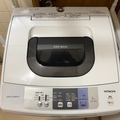 ほぼ新品のキレイな洗濯機です