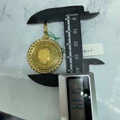 【中古品】k18/k24 ツバルホース1/5オンス　9.0g［148］の画像