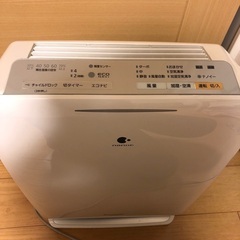 空気清浄機パナソニックナノイーの画像