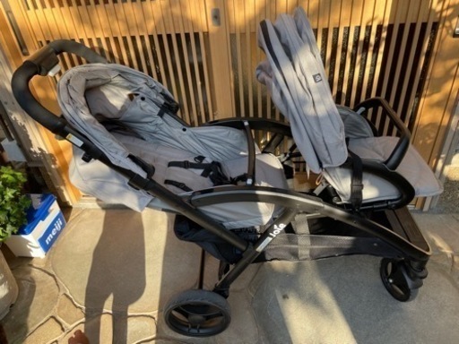 Joie ベビーカー エヴァライトデュオ (グレーフランネル)