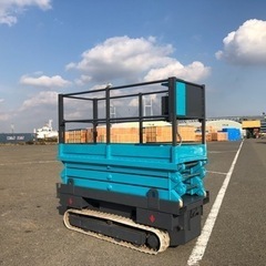北越　高所作業車　AIRMAN ENCL06 最大床高さ 6ｍ　...