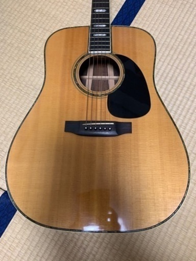 Mountain W-500Dトップスプルース単板バックハカランダ3ピース装飾も豪華