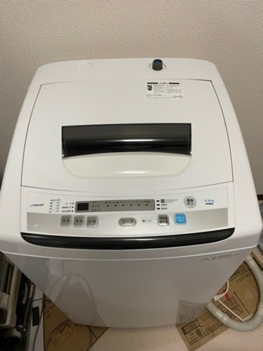 【取りにこられる方のみ】中古 maxzen全自動洗濯機 4.5K JW05MD01
