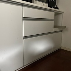 ニトリキッチンボードクロード140KBWH
