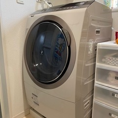 値下げ　美品　シャープ　ドラム式洗濯機　 全自動　送料込み　9K...