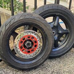 シグナスX SE12J SE44J 純正ホイールタイヤ 前後セット