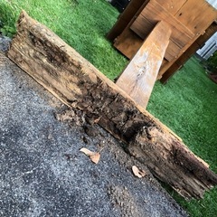 手作り木製郵便ポスト／一部分難あり。ご理解いただける方。の画像