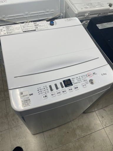 ハイセンス　5.5kg 全自動洗濯機　HWーT55D 2020年製