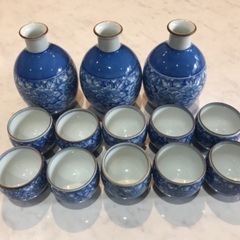 西山　とっくり✖️3 おちょこ✖️10 未使用