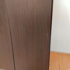 ニトリ製 ゴミ分別ペール キャビネット カウンターの画像