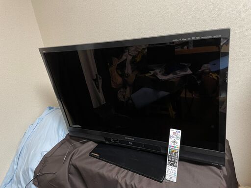 三菱 HDD\u0026BD内蔵 液晶テレビ LCD-V40BHR3 純正リモコン 取説類付
