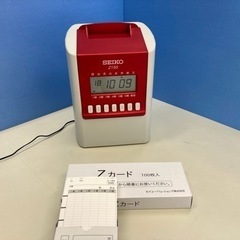 動作良好！SEIKO Z150 タイムレコーダー カードおまけ付き