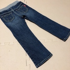 ミキハウス デニムパンツ 100の画像