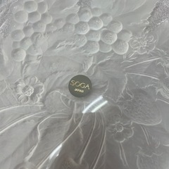 ガラス大皿の画像